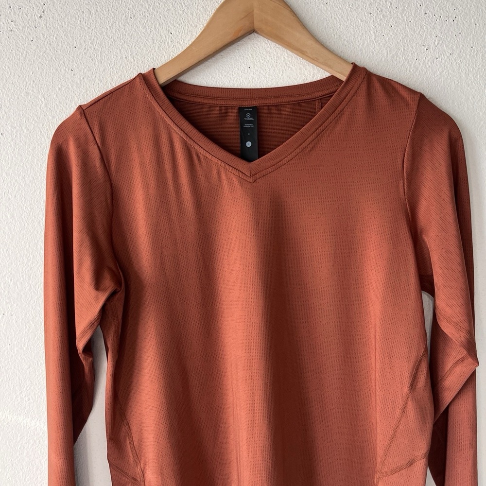 Virus Performance Compression Shirt Rust Men's Sm… - image 6